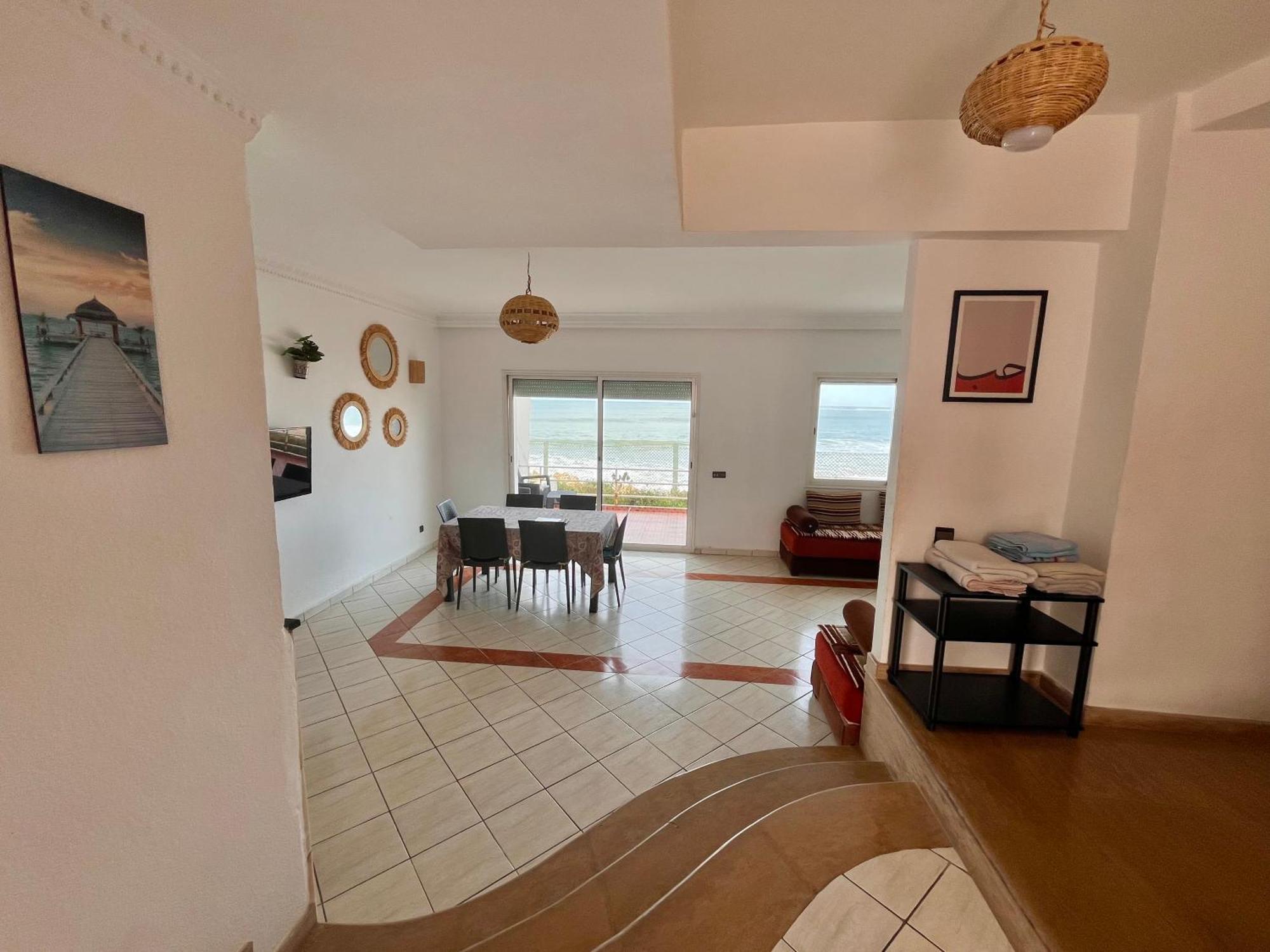 Splendid Beachfront Villa In Sidi Bouzid Beach With Pool Douar Ourlali Zewnętrze zdjęcie