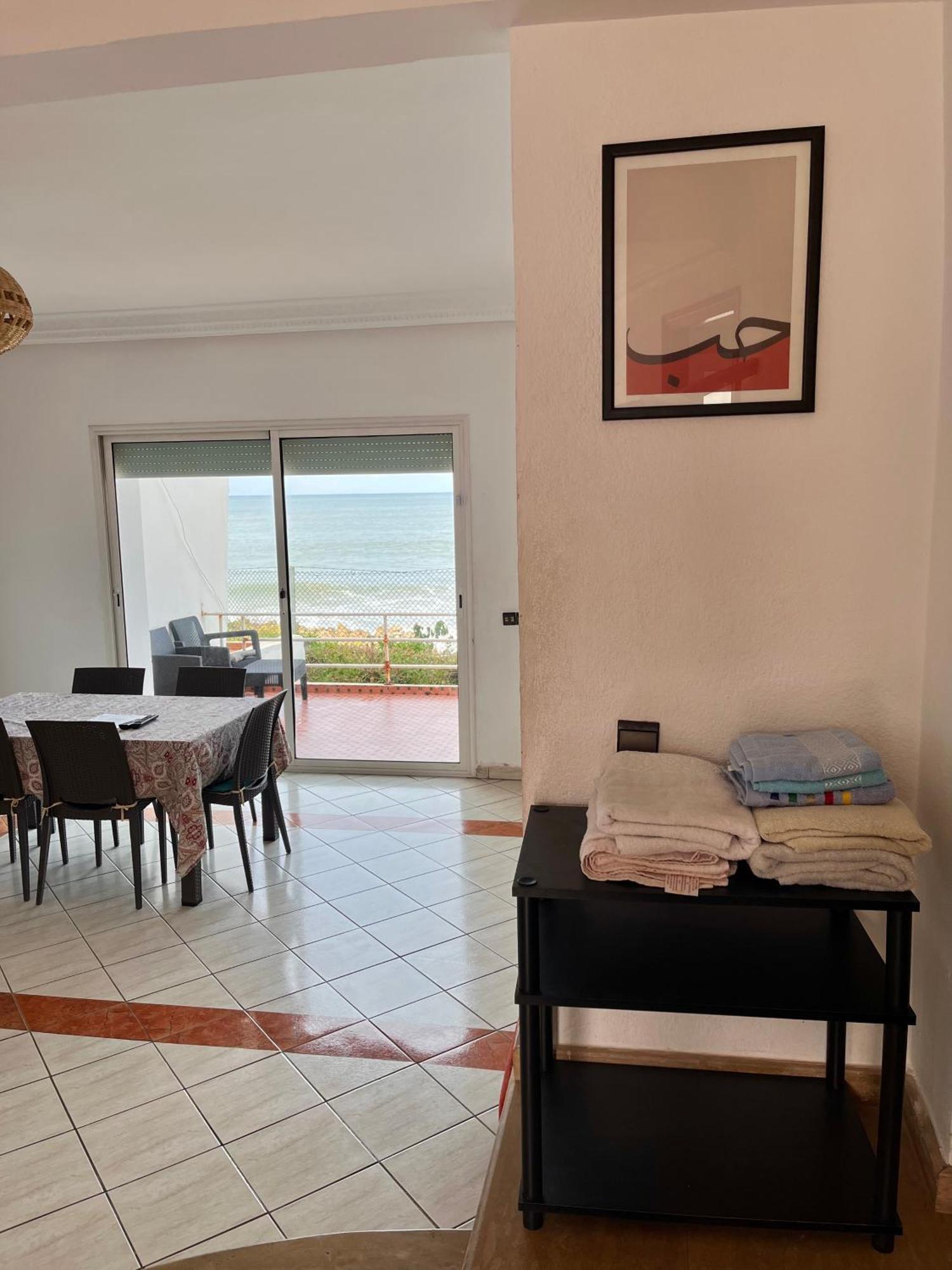 Splendid Beachfront Villa In Sidi Bouzid Beach With Pool Douar Ourlali Zewnętrze zdjęcie