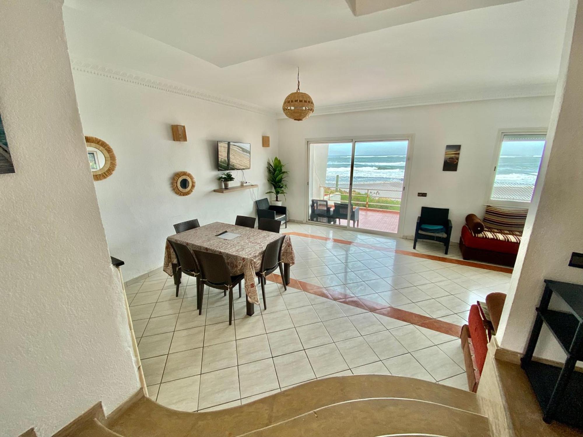 Splendid Beachfront Villa In Sidi Bouzid Beach With Pool Douar Ourlali Zewnętrze zdjęcie