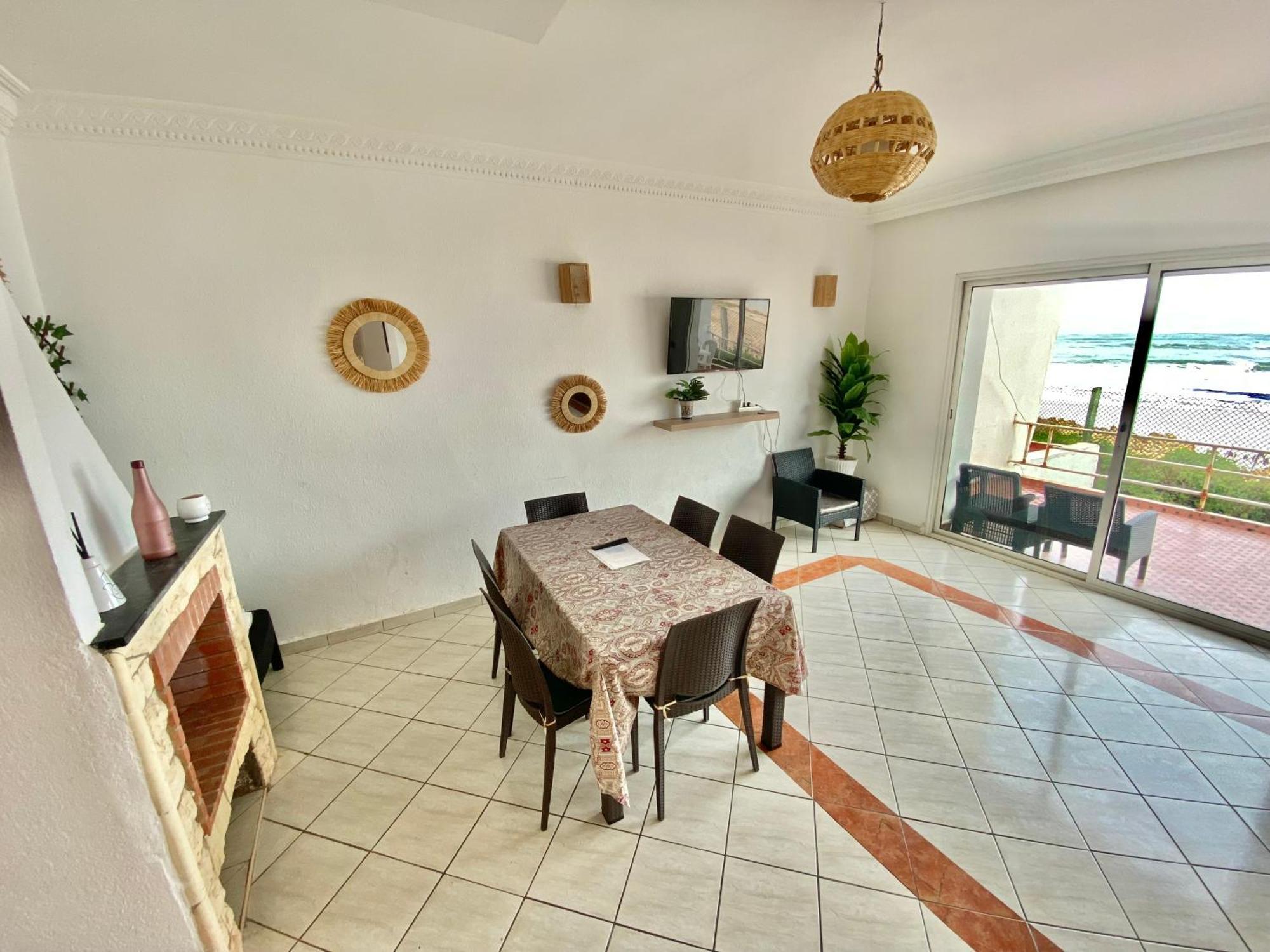 Splendid Beachfront Villa In Sidi Bouzid Beach With Pool Douar Ourlali Zewnętrze zdjęcie