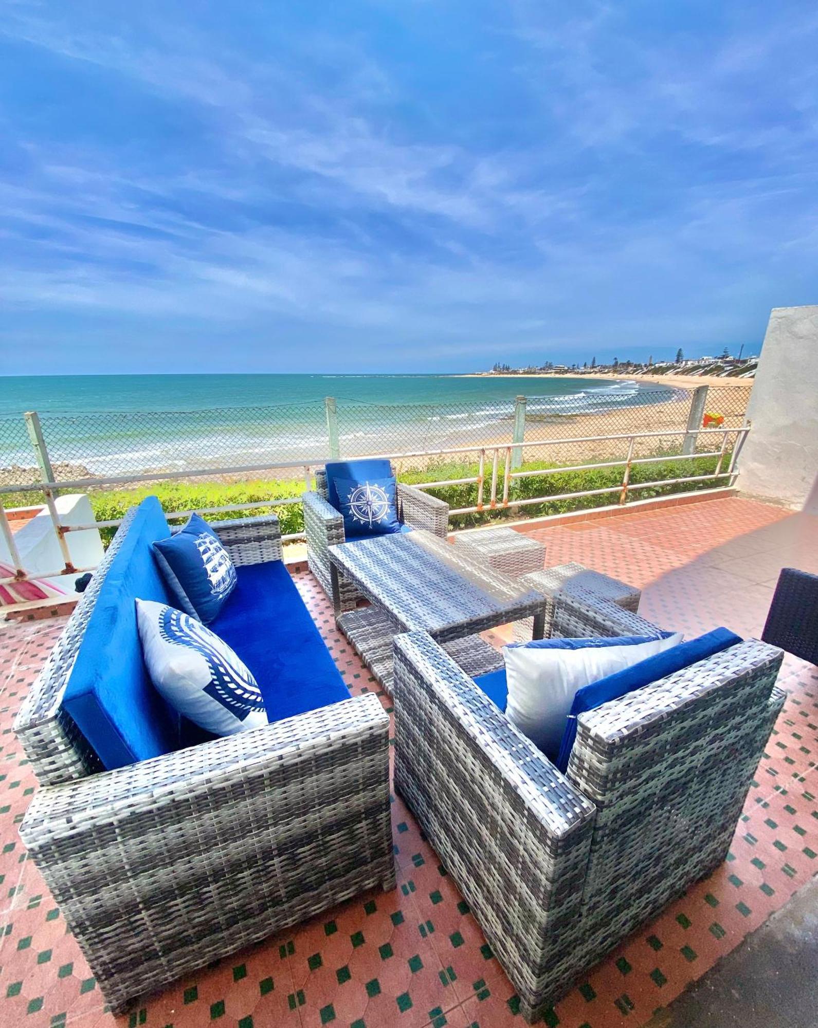 Splendid Beachfront Villa In Sidi Bouzid Beach With Pool Douar Ourlali Zewnętrze zdjęcie
